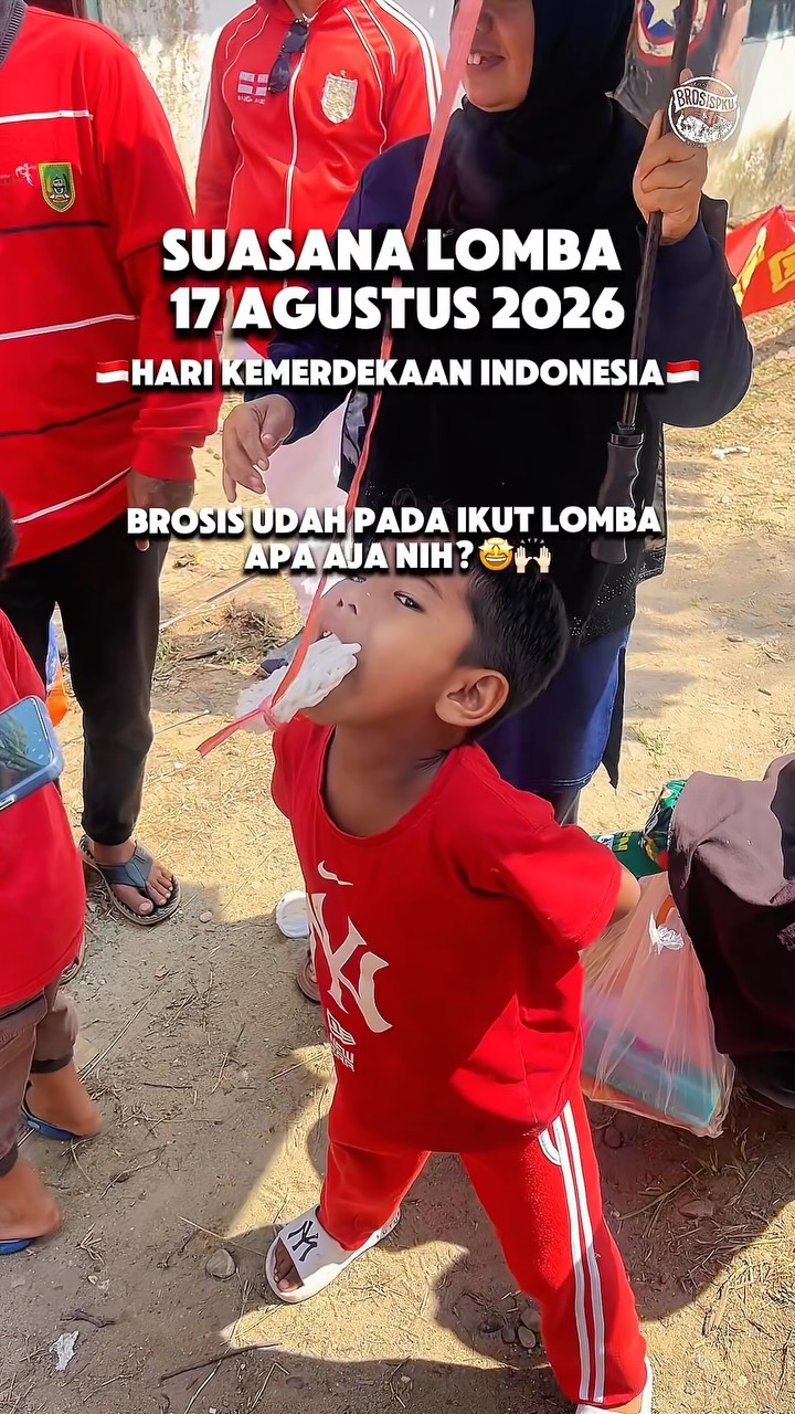 Suasana Lomba 17 Agustus di Pekanbaru
