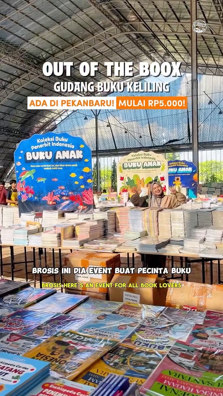Pekanbaru Book Fair Diskon Besar & Buku Mulai Rp5.000