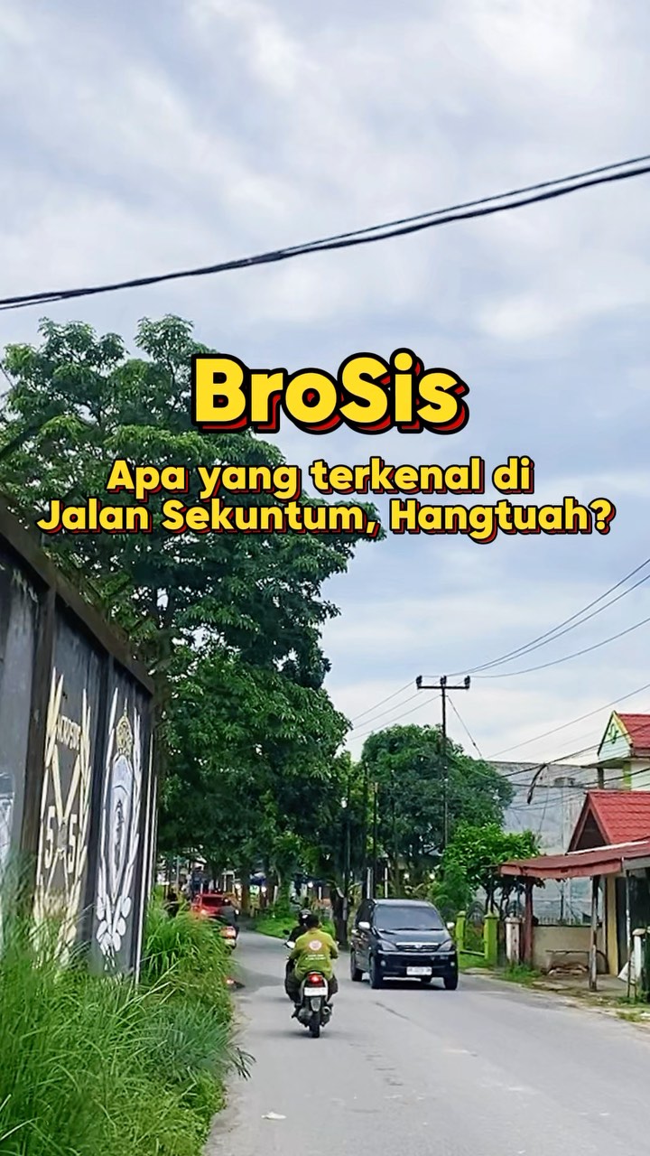 Jelajahi Jalan Sekuntum di Pekanbaru