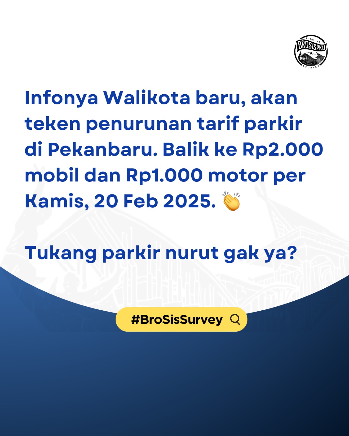 Parkir Terjangkau di Pekanbaru