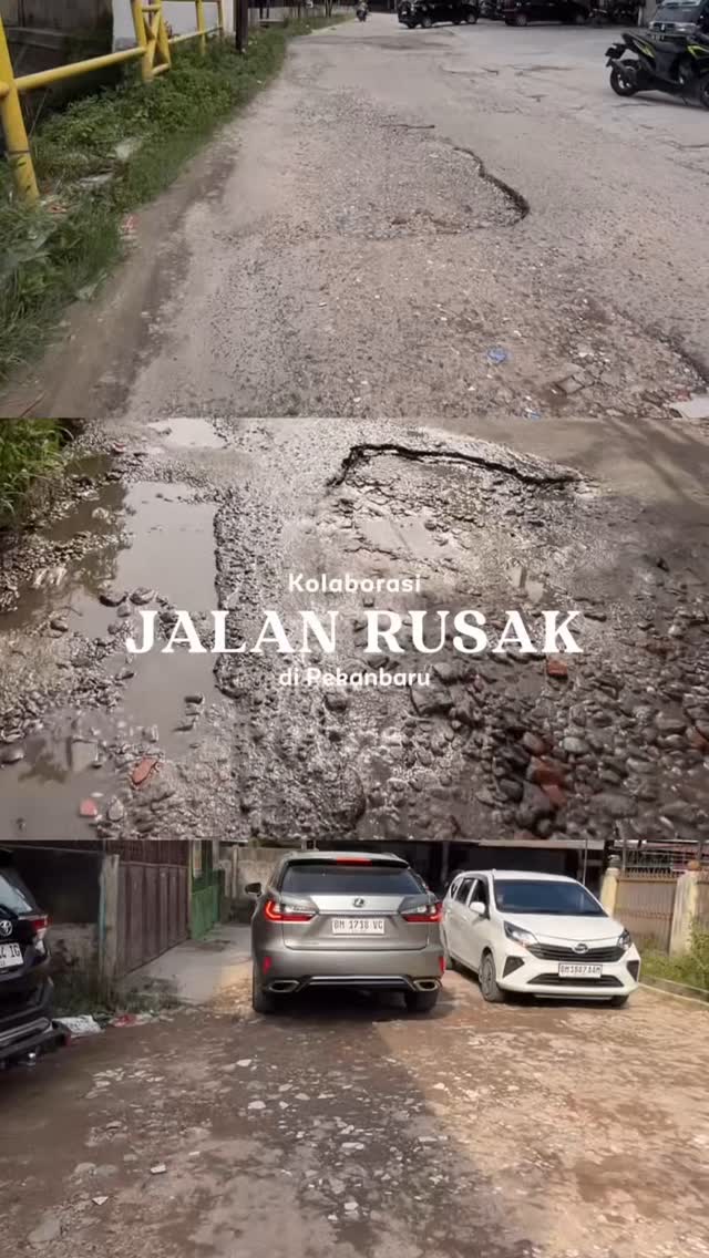 Rute Jalan Rusak di Pekanbaru yang Perlu Diketahui