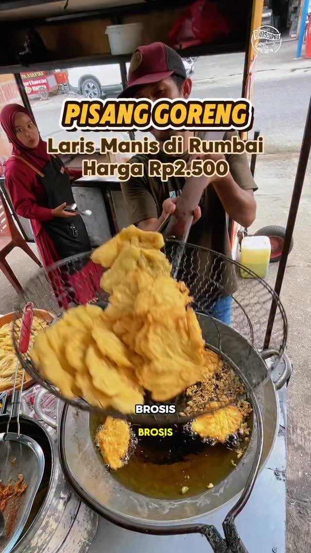 Pisang Goreng Kepok Crispy di Pekanbaru