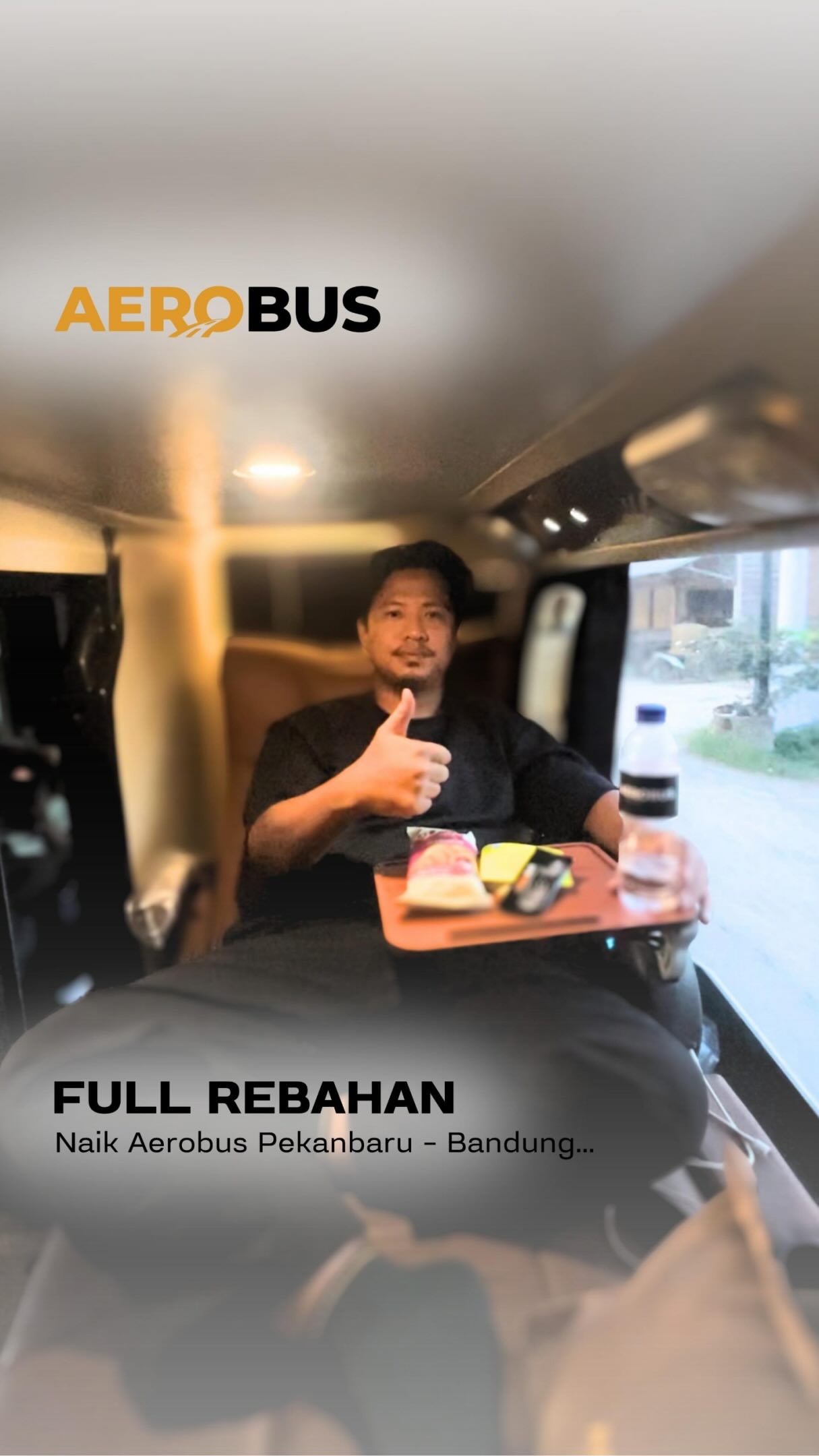 Aerobus Journey: Pekanbaru to Bandung in Comfort