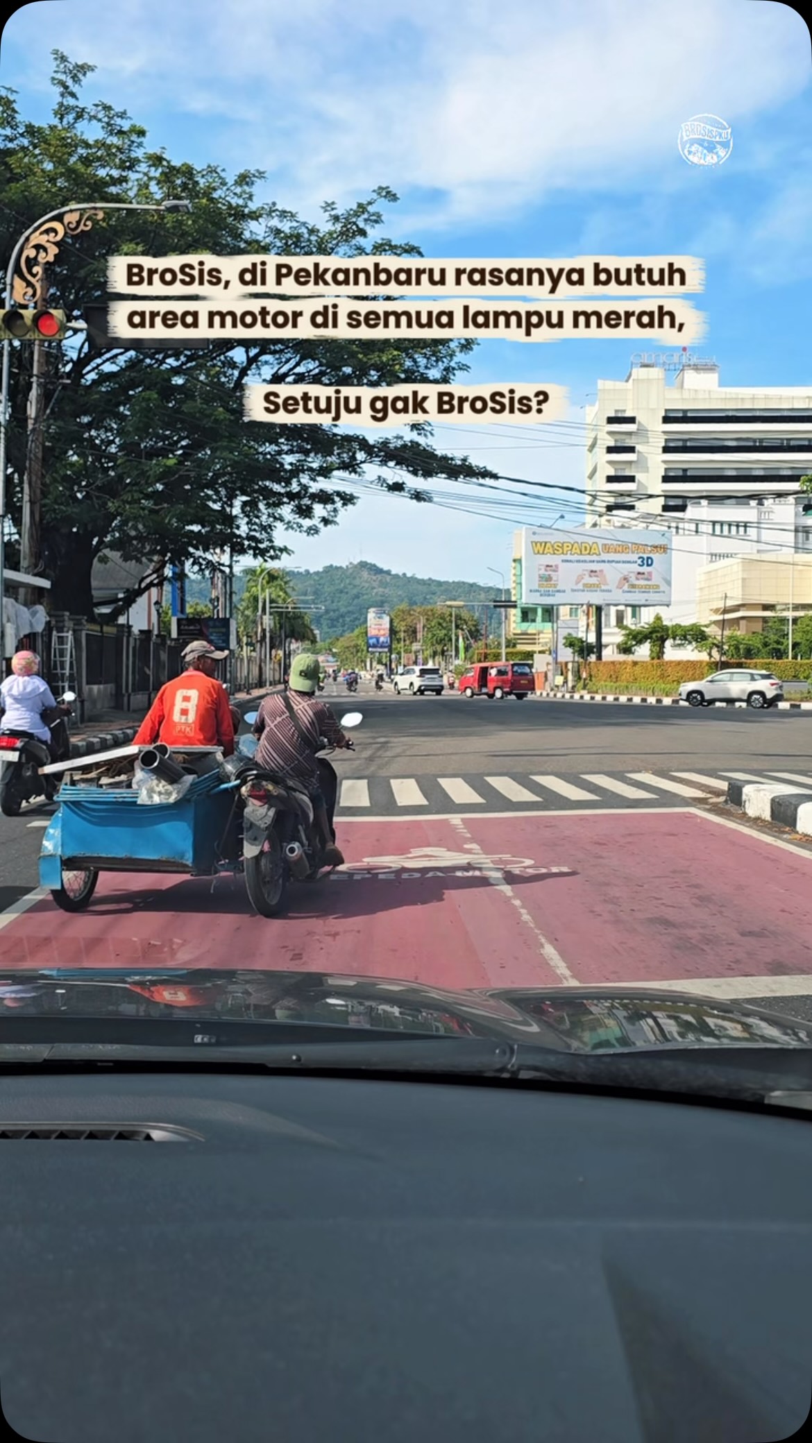 Zona Tunggu Motor di Pekanbaru