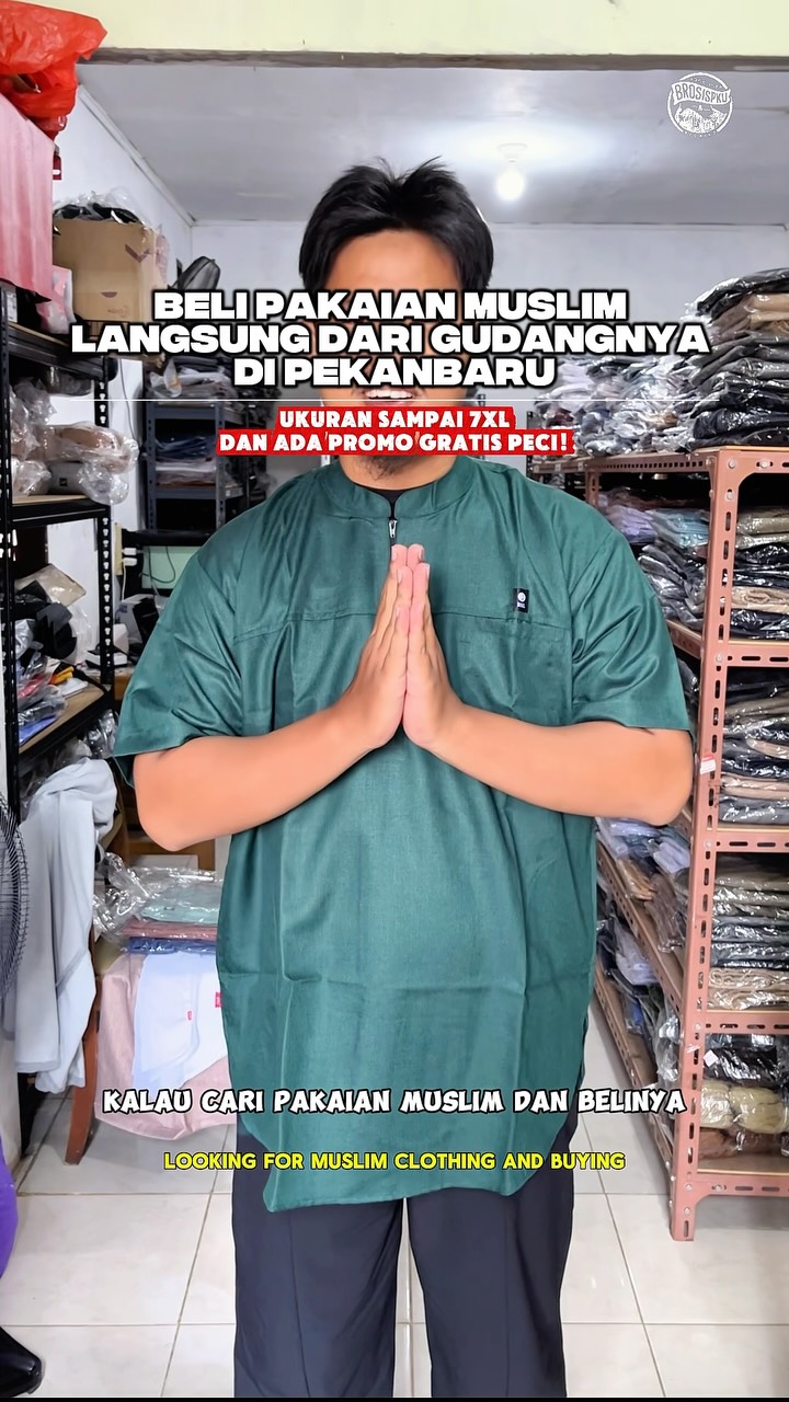 Gudang Rosal Pekanbaru: Pusat Borong Pakaian Muslim