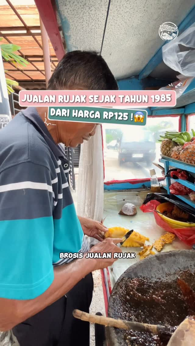 Rujak Minang Legendaris di Pekanbaru