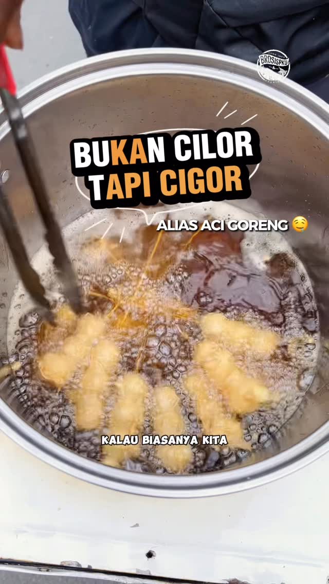 Cigor Pekanbaru: Camilan Aci Goreng Telur
