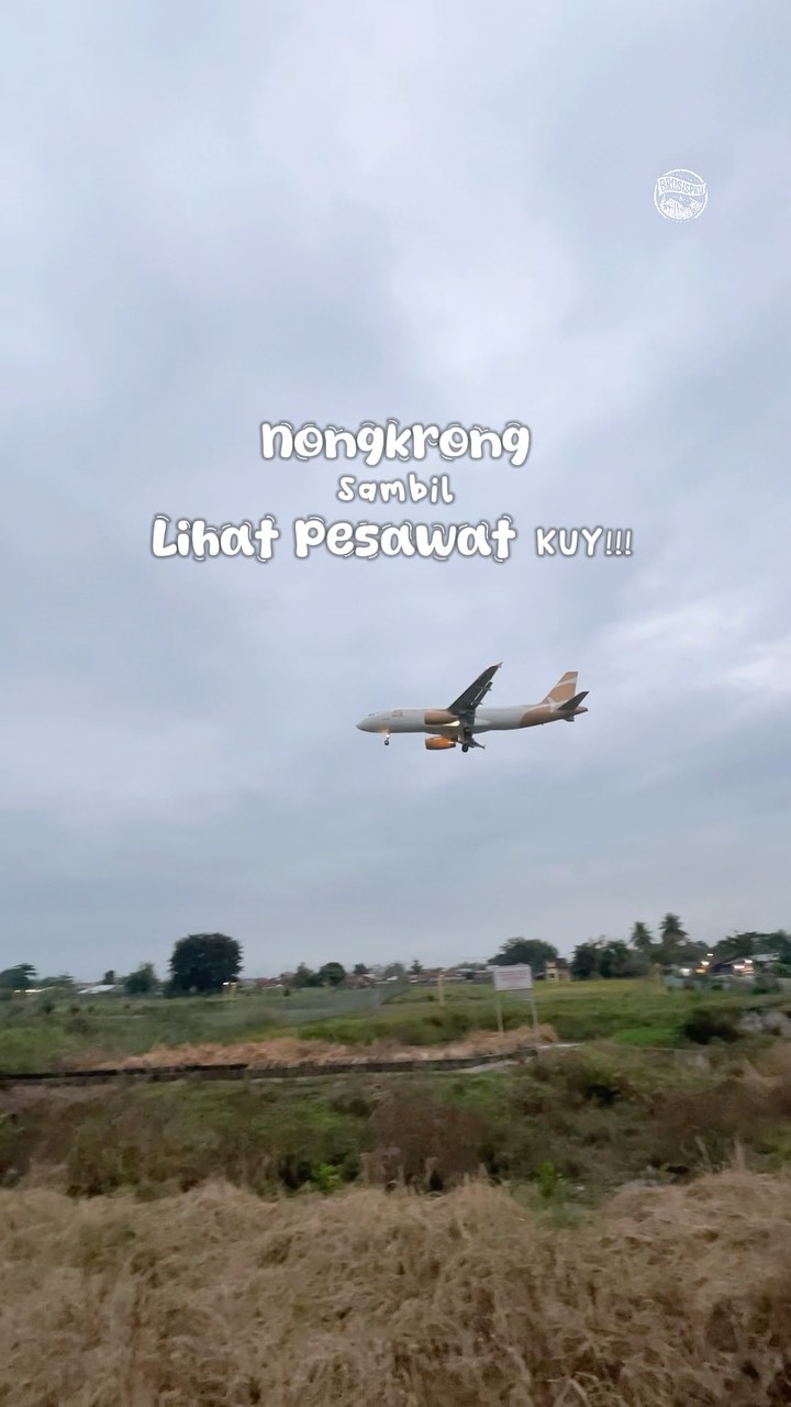 Spot Santai Lihat Pesawat di Pekanbaru