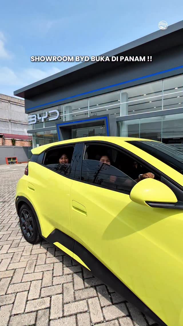 BYD Electric Car Showroom in Pekanbaru