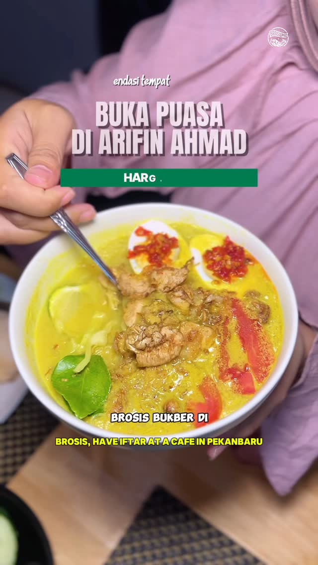 BroSis, bukber di Cafe Pekanbaru harga paketnya mulai Rp30.000an, pilihan lauknya ada ikan, ayam atau daging. Cocok untuk ramean, karena kapasitasnya sampai 110 orang🤩‼️

Kalau masih bingung mau bukber di mana, Antana Cafe Kupi Atjeh jawabannya‼️🥰

Paket berbukanya banyak, bahkan ada paket ramean/berbagi. Khusus untuk pax ramean ini wajib order paling lama H-1 ya🥰

Setiap paxnya lengkap dengan nasi, sayur sop, es teh dan takjil✨

So BroSis, gak ada lagi alasan bingung bukber di mana, langsung aja gas ke Antana Cafe Kupi Atjeh‼️

_
Harga
Paket Hemat Rp35.000/Pax
Paket Super Hemat Rp125.000/4Pax
Paket Premium Rp65.000
_
Antana Cafe Kupie Atjeh
@antanacafekupieatjeh @teukuzamharisaifuddin @f1zr.vinntaaagankk @zamirasa.asampedas 
⏰ Setiap Hari 08.45-23.30 WIB
Operasional Ramadhan
⏰ Setiap Hari 18.00-23.00 WIB
☎️ 082284854397
📍 Jalan Arifin Ahmad, Marpoyan Damai, Seberang Simpang Paus Atau Sebelah Swalayan Budiman

✅ Pembayaran Cash & Cashless 
✅ Parkir Bayar
✅ Free WIFI
✅ Bisa Reservasi Untuk Event
✅ Musholla
✅ Musholla Terpisah Lt 2
✅ Paket Ramadhan Mulai Rp30.000an
✅ Semi Outdoor Kipas Angin
✅ VIP Room
✅ Indoor Full AC

_
🌐 Butuh rekomendasi di Pekanbaru? Cek website www.brosispku.com

#brosispku #brosis #kulinerpekanbaru #KopiAceh #BroSisPKUAntanaCafe