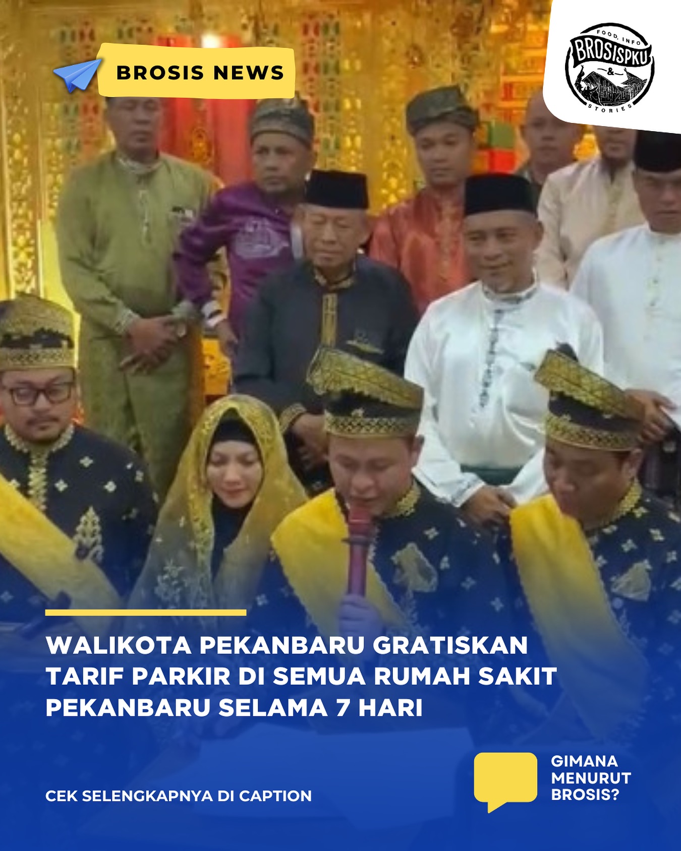 Gratis Parkir Rumah Sakit di Pekanbaru