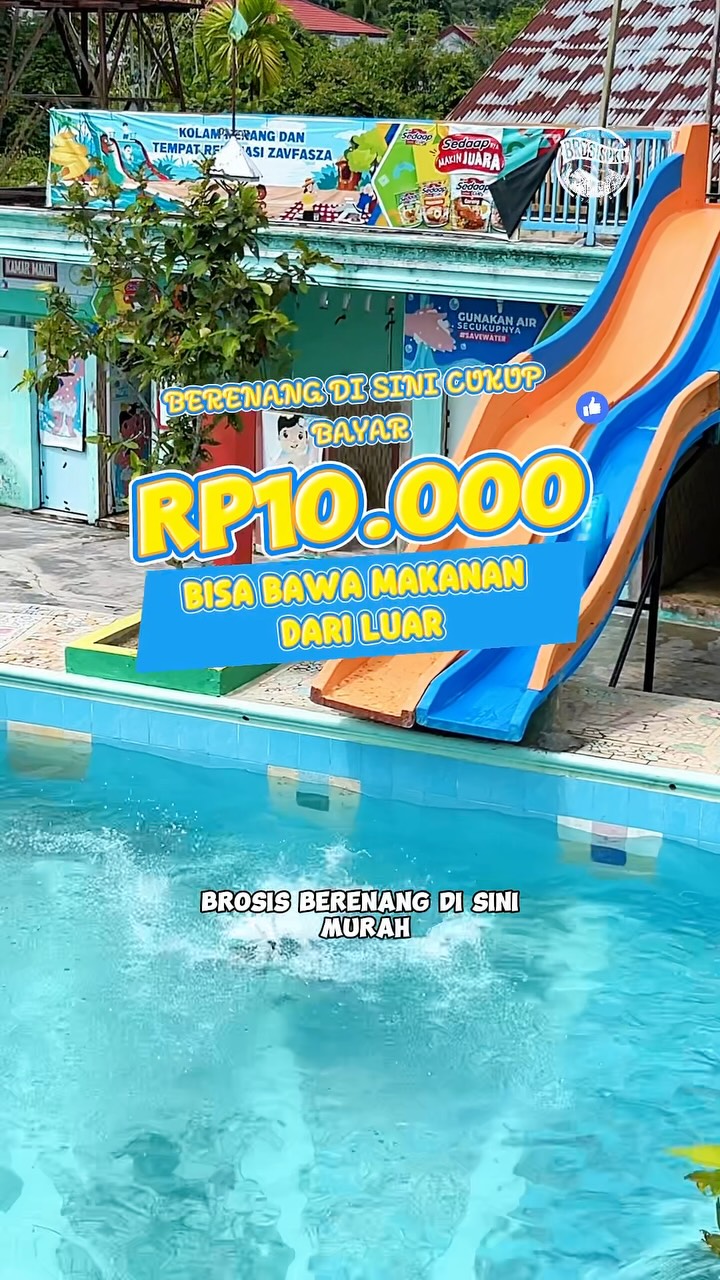 Zavfasza Swimming Pool Pekanbaru: Cheap & Colorful