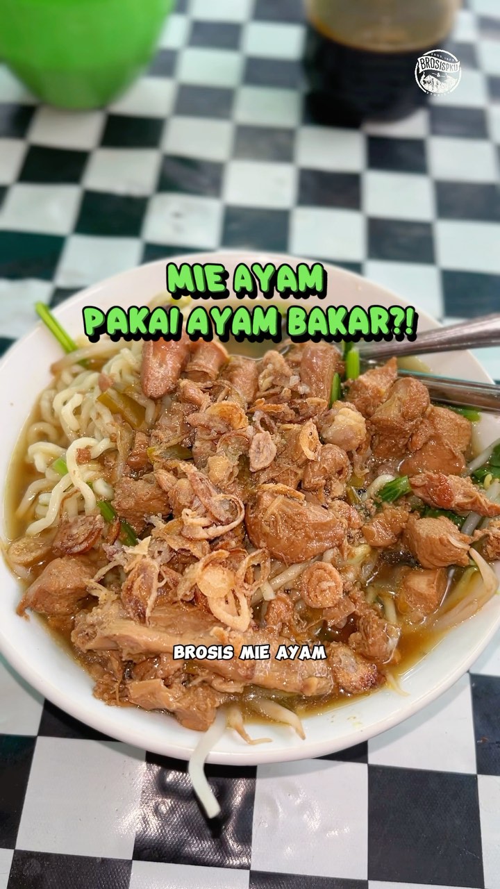 Mie Ayam Bakar Unik di Pekanbaru