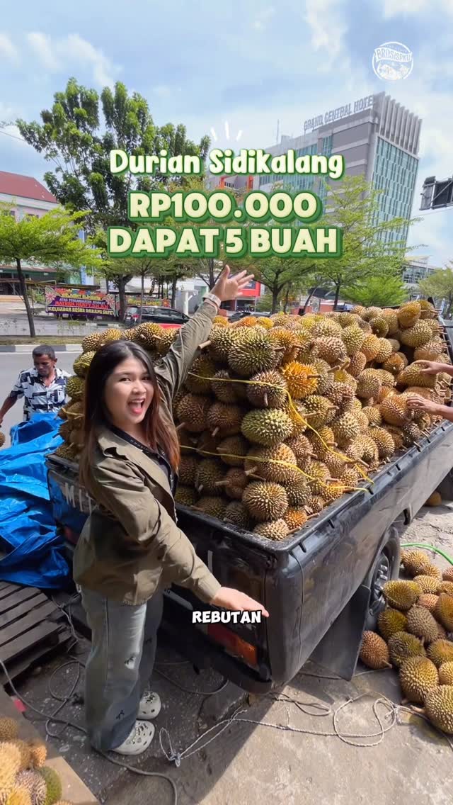 Durian Sidikalang Segar 24 Jam di Pekanbaru