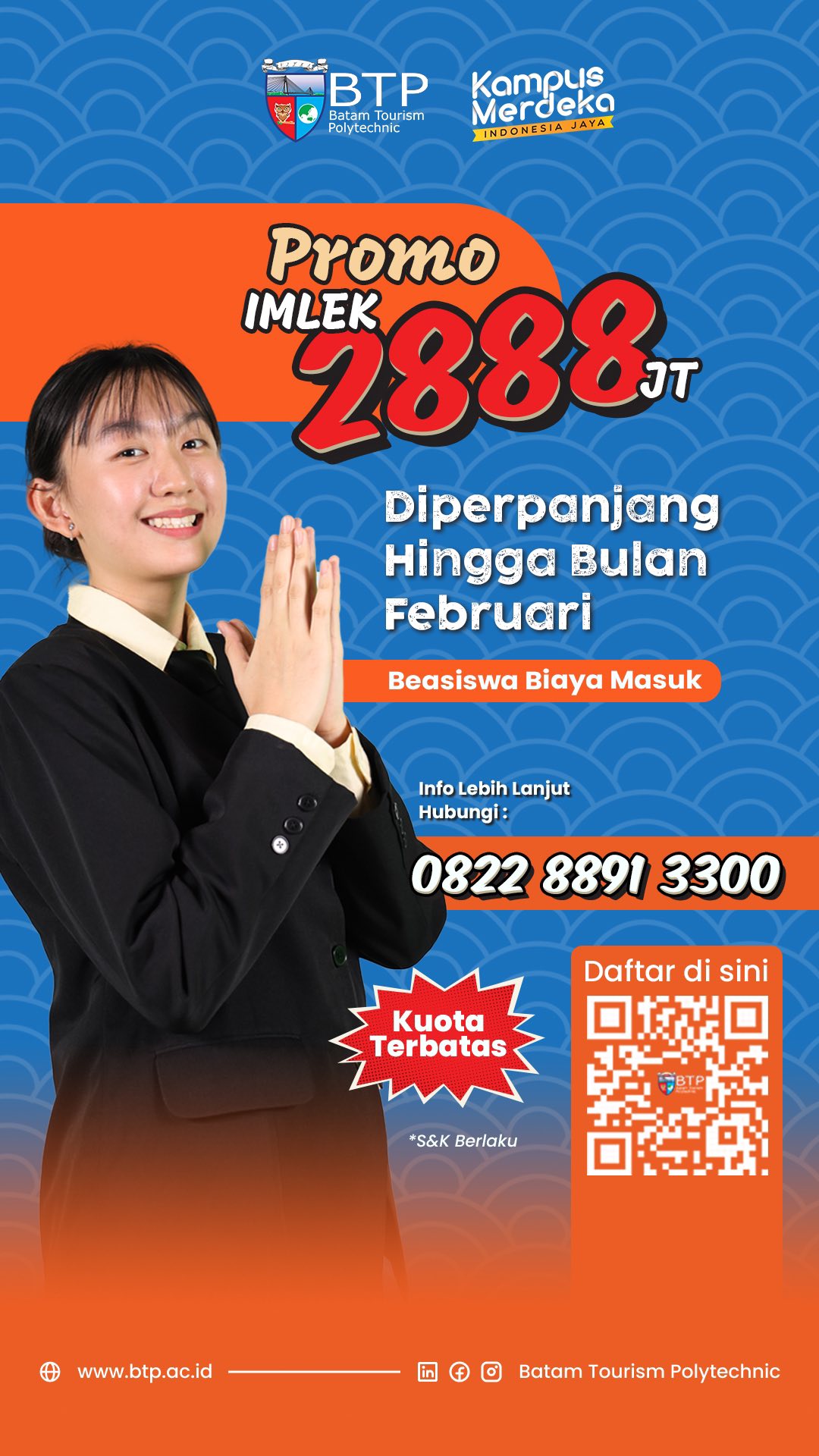 Promo Imlek Batam Tourism Polytechnic