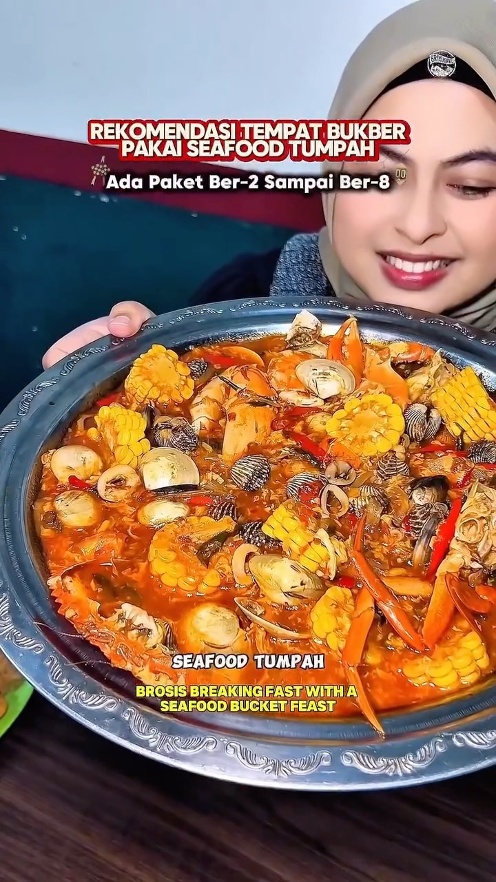 Paket Bukber Seafood Tumpah di Pekanbaru