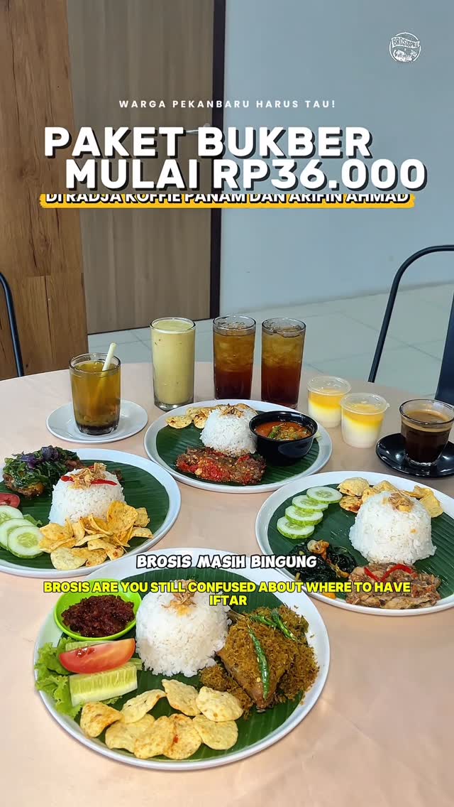 Nikmati Bukber Ramadan di Radja Koffie Pekanbaru