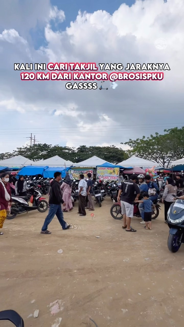 Takjil Ramadan Dekat Pekanbaru: Pasar Lambung Duri