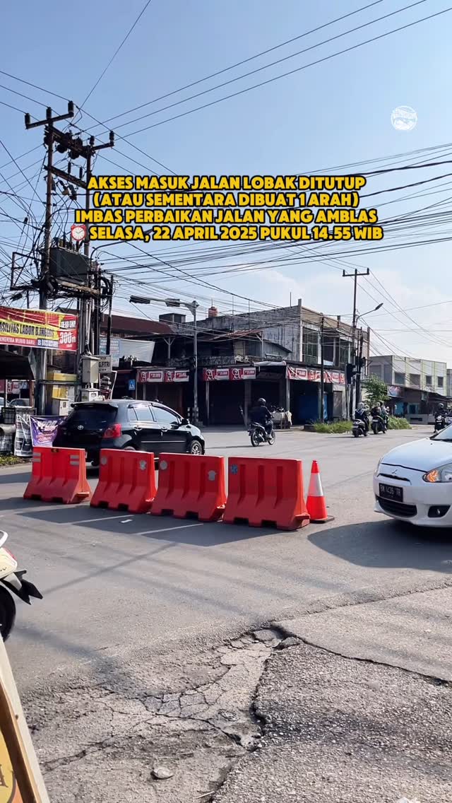 Perbaikan Jalan Lobak di Pekanbaru