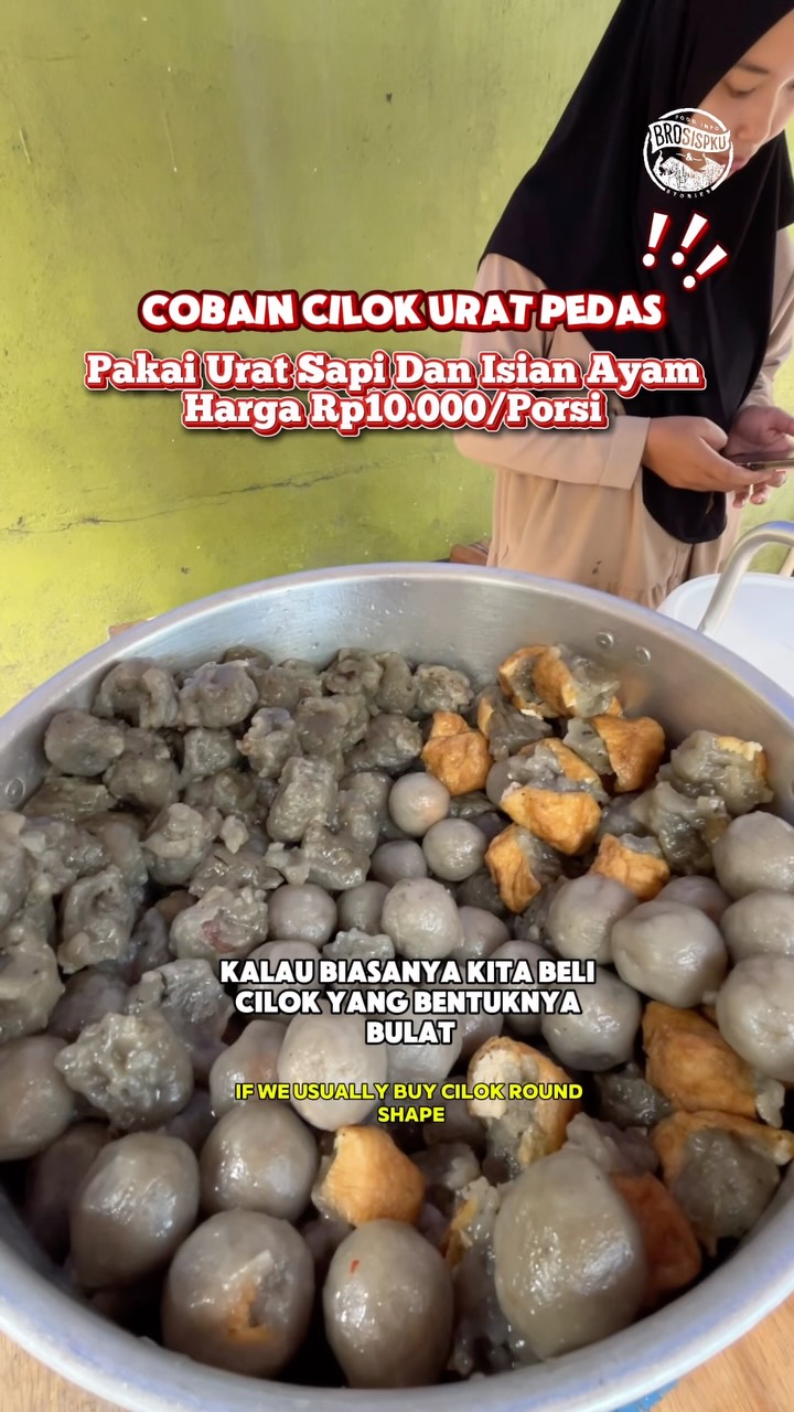 Cilok Urat Unik di Pekanbaru: Rangup dan Sedap