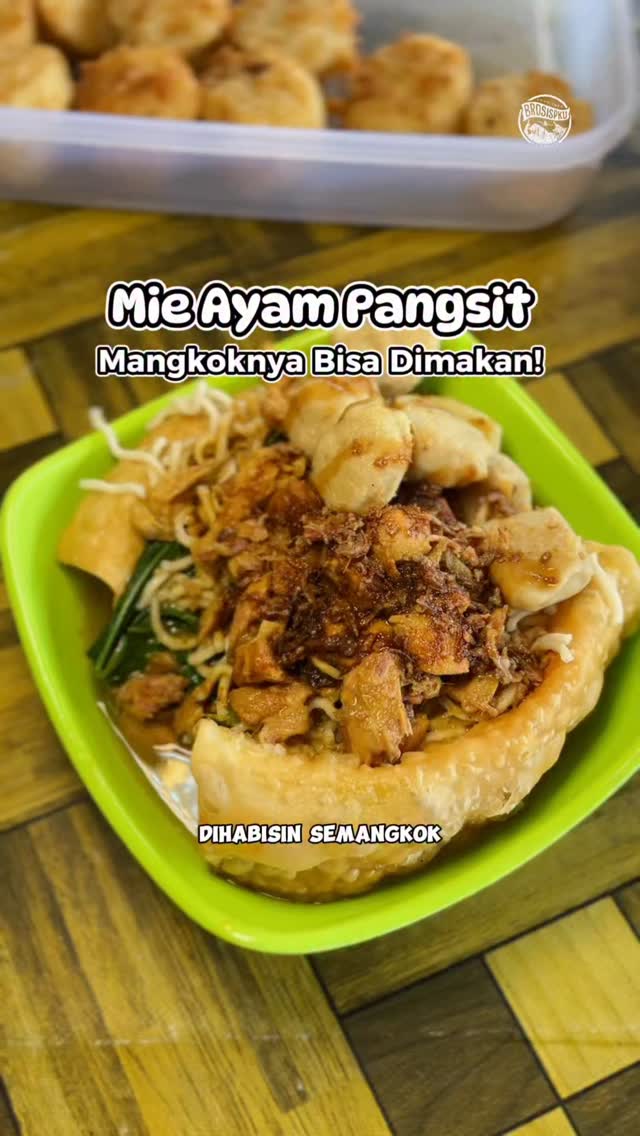 Mi Ayam Pangsit Mangkok Pekanbaru