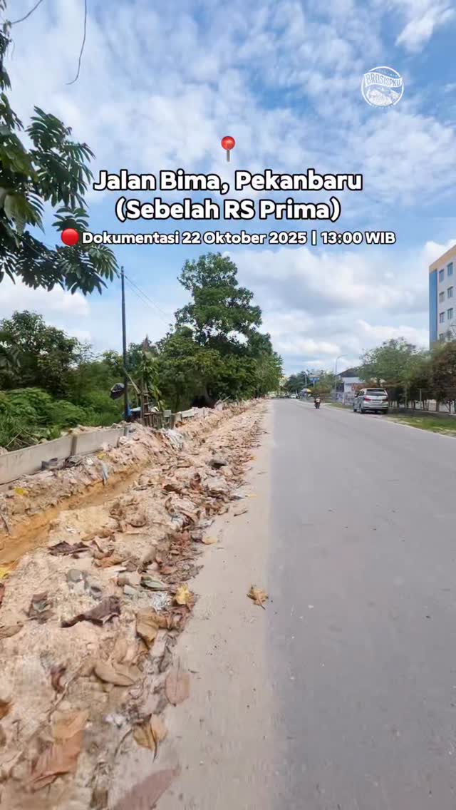 Smooth Road on Jalan Bima, Pekanbaru
