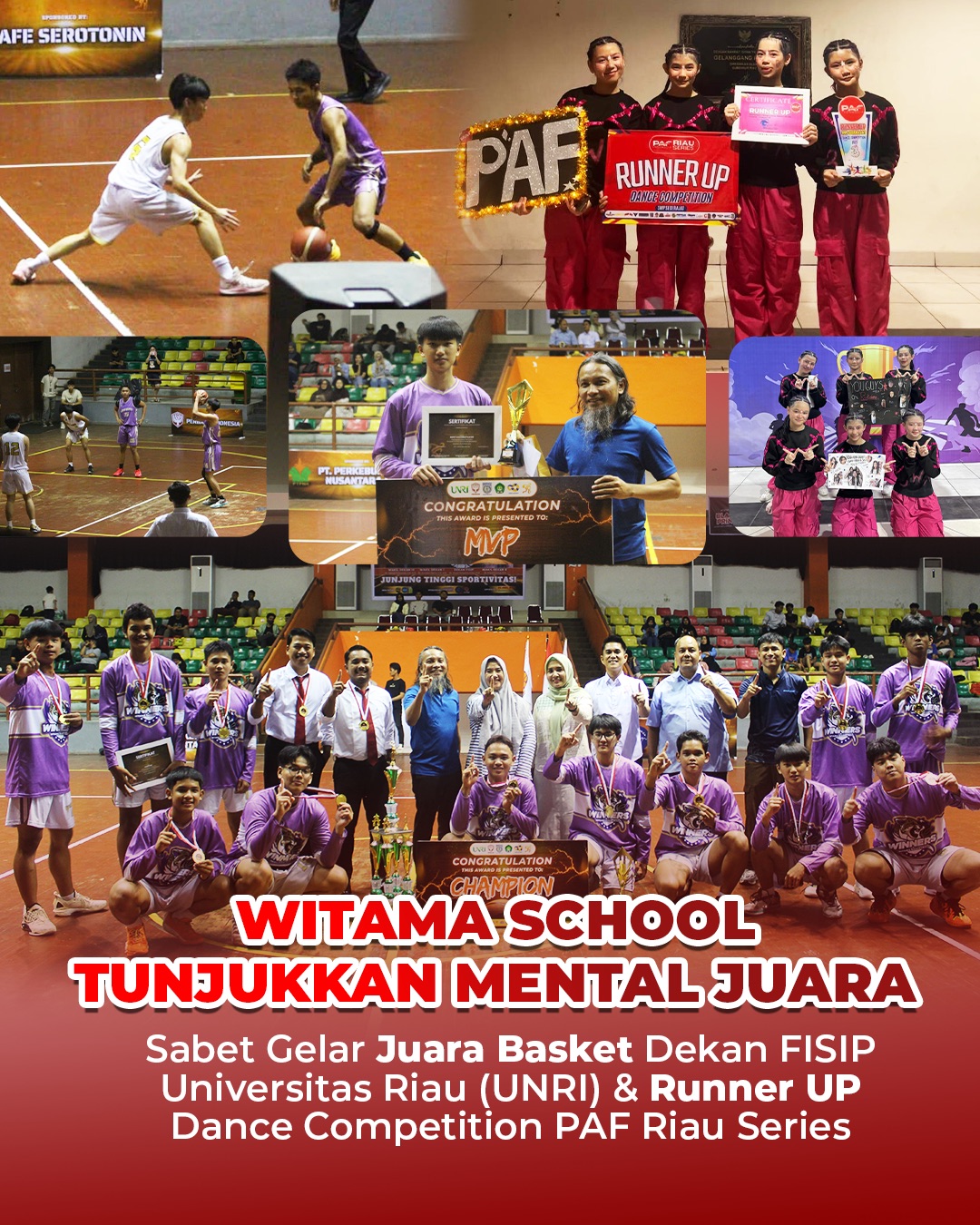 Semangat Juara di Witama School Pekanbaru