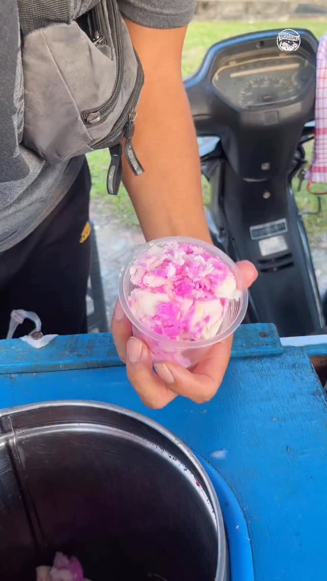 Es Krim Ubi Ungu dan Siomay di Pekanbaru