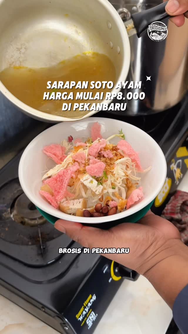 Sarapan Soto Mampu Milik di Pekanbaru