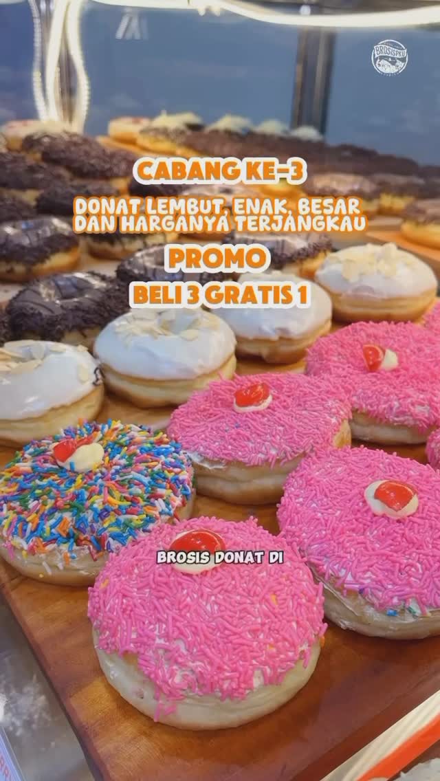 Promo Grand Opening Hankin Donat di Pekanbaru