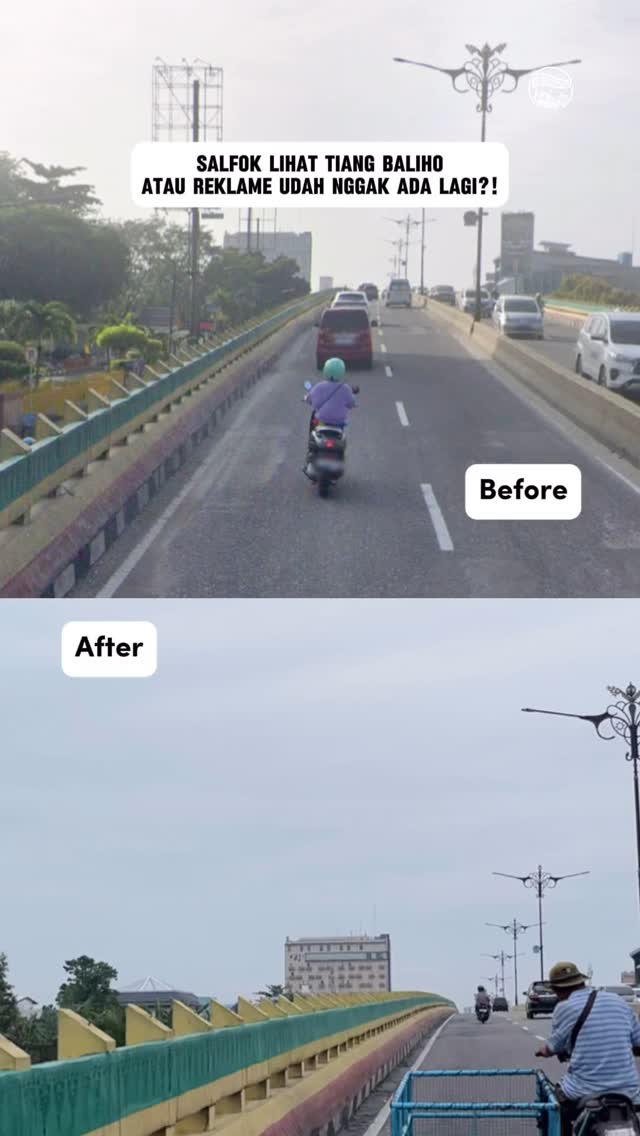 Pekanbaru Bersihkan Jalan Jendral Sudirman