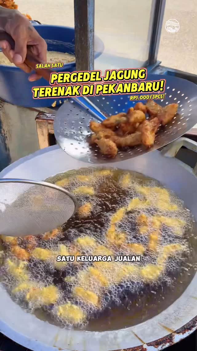 Nikmati Pergedel Jagung Legendaris di Pekanbaru
