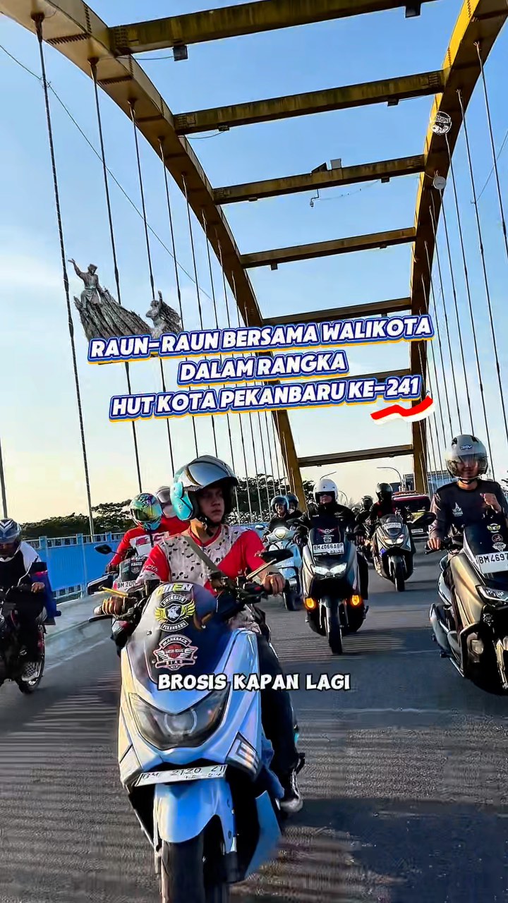 Raun-Raun Bareng Walikota di Pekanbaru