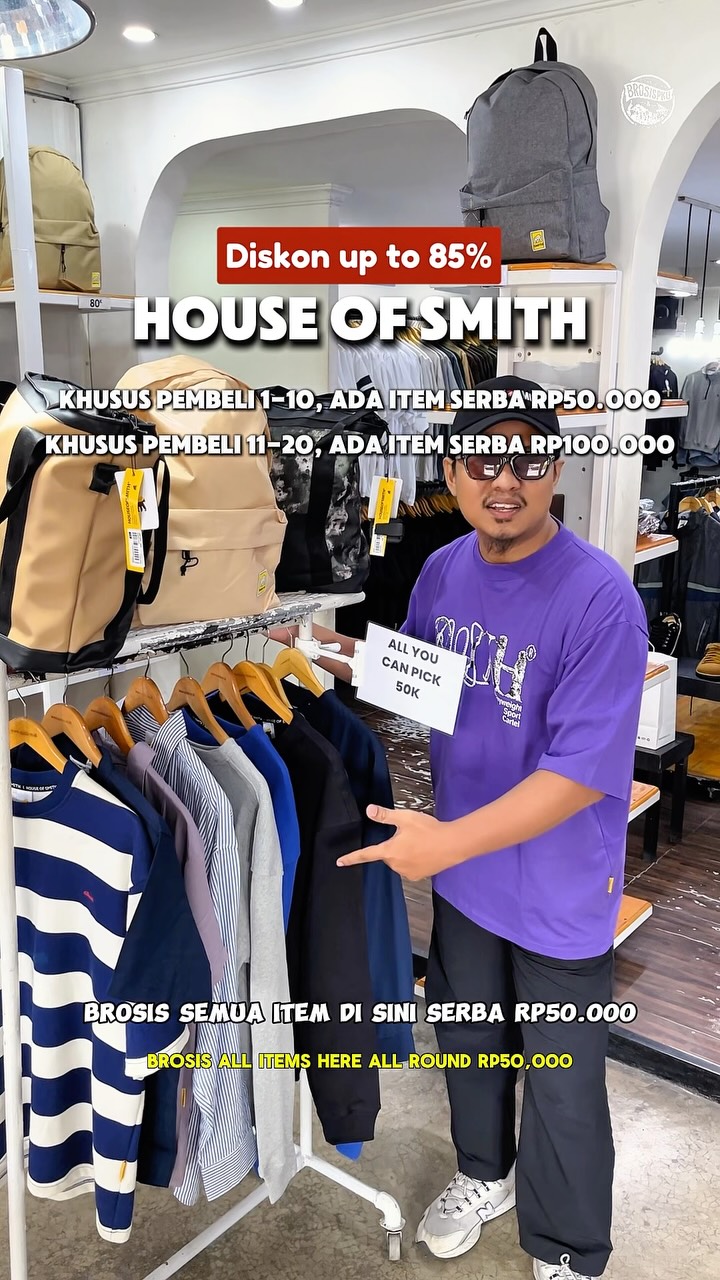 Promo Shopping in Pekanbaru: House of Smith