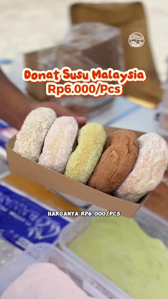 Viral Malaysian Milk Donuts in Pekanbaru