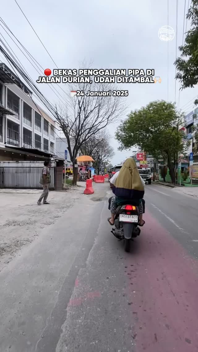 Pekanbaru: Jalan Durian Kembali Lancar