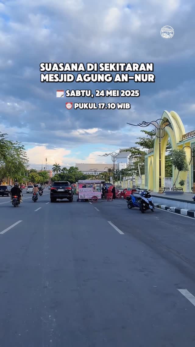 Menikmati Senja di Masjid Agung An-Nur Pekanbaru
