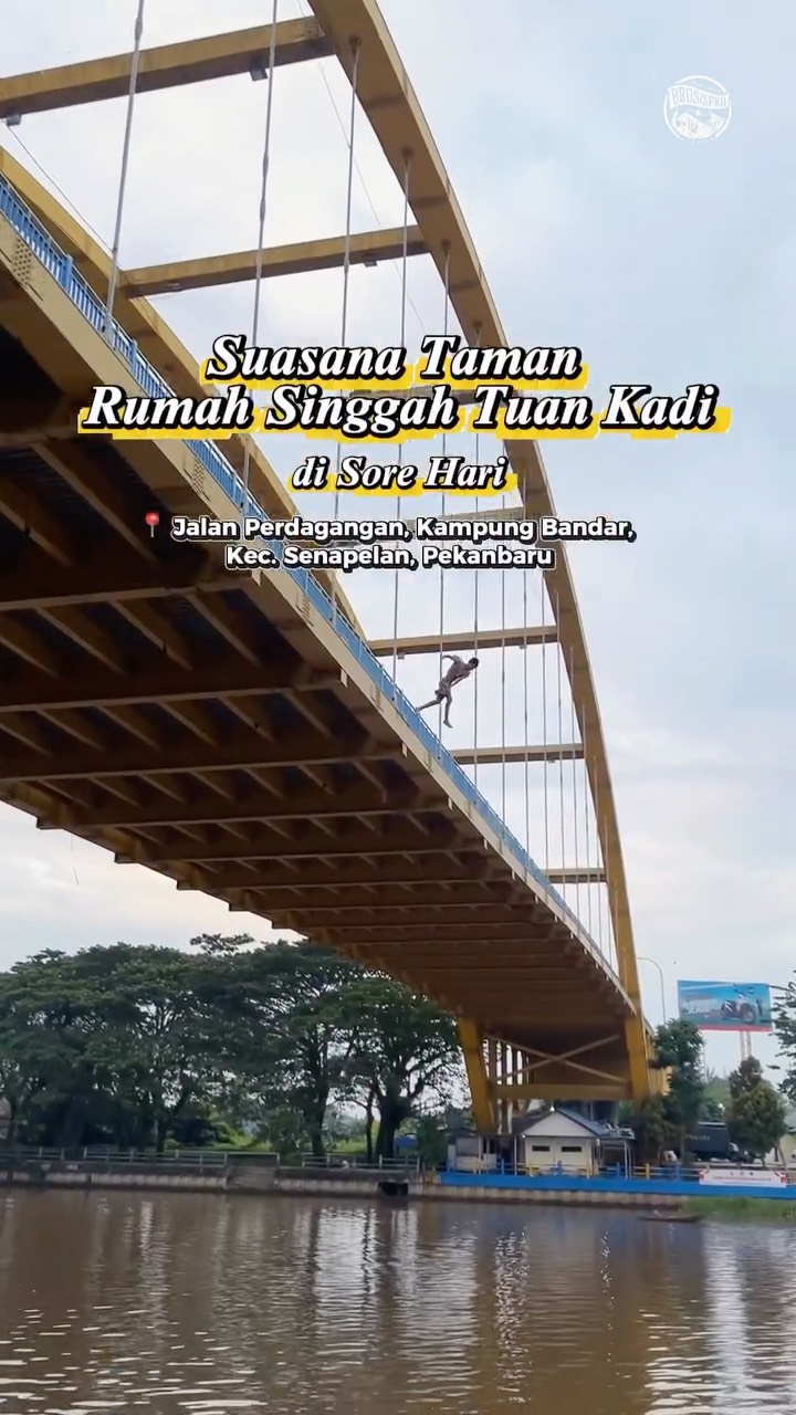 Senja Pekanbaru di Taman Rumah Singgah Tuan Kadi