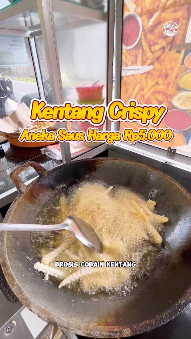 Kentang Goreng Rangup di Pekanbaru