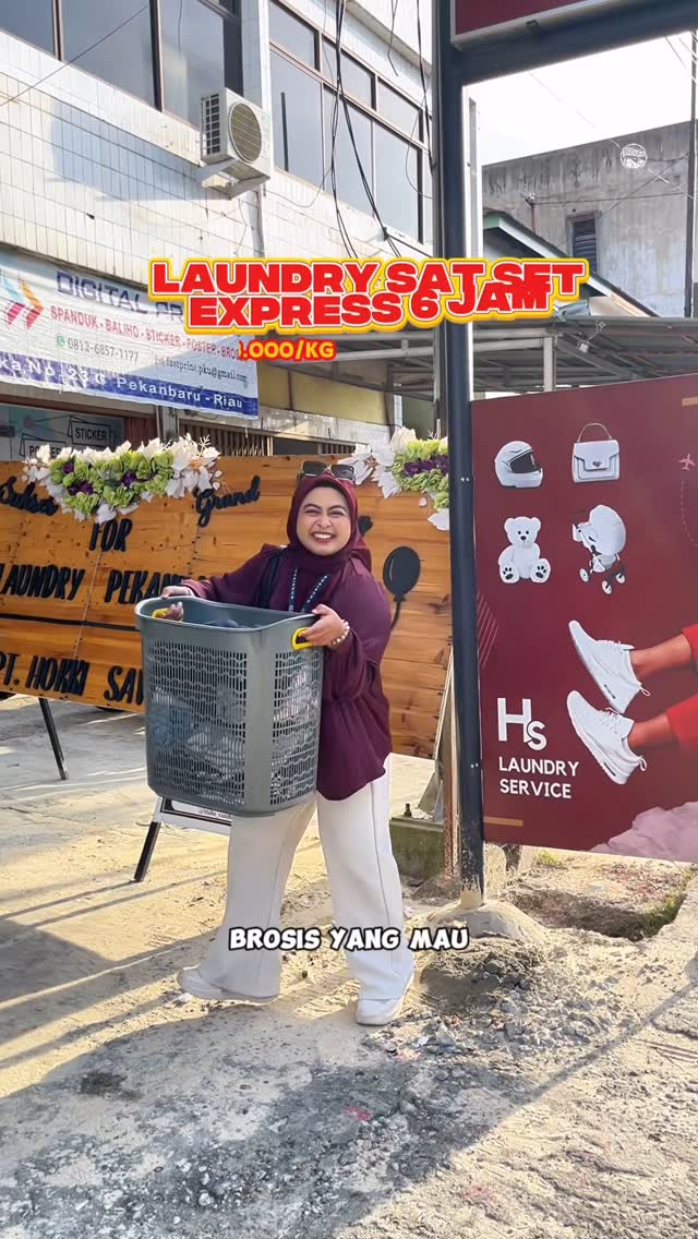 Grand Opening HS Laundry Pekanbaru