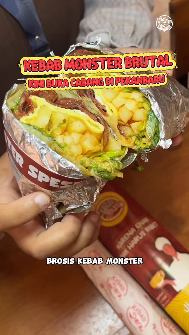 Monster Kebab Delight in Pekanbaru