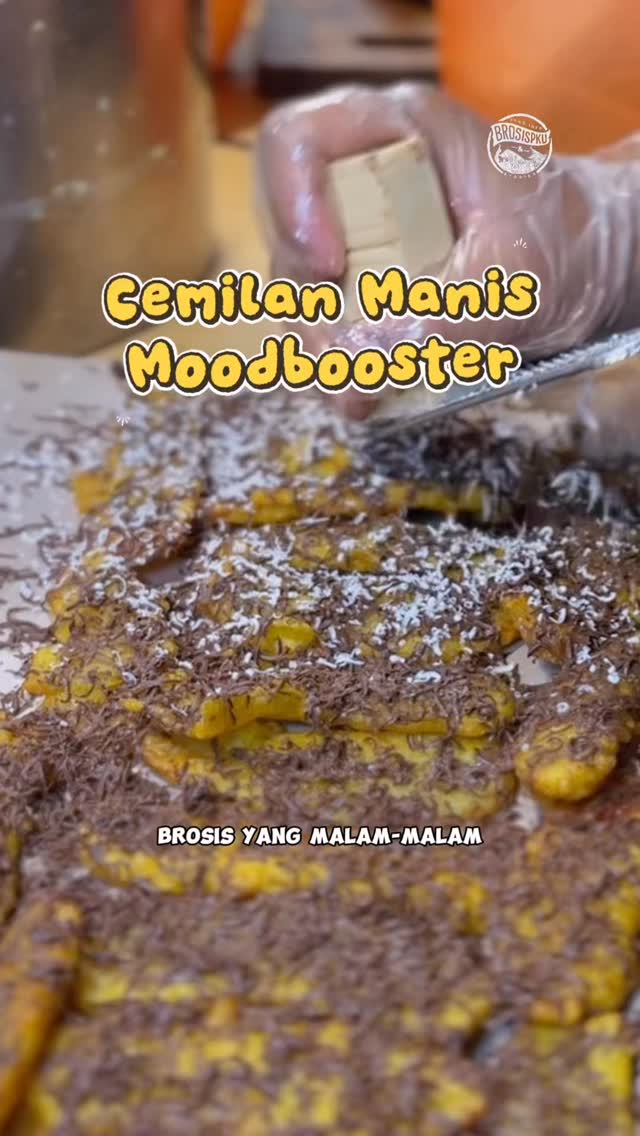 Pisang Krispy Segar di Pekanbaru