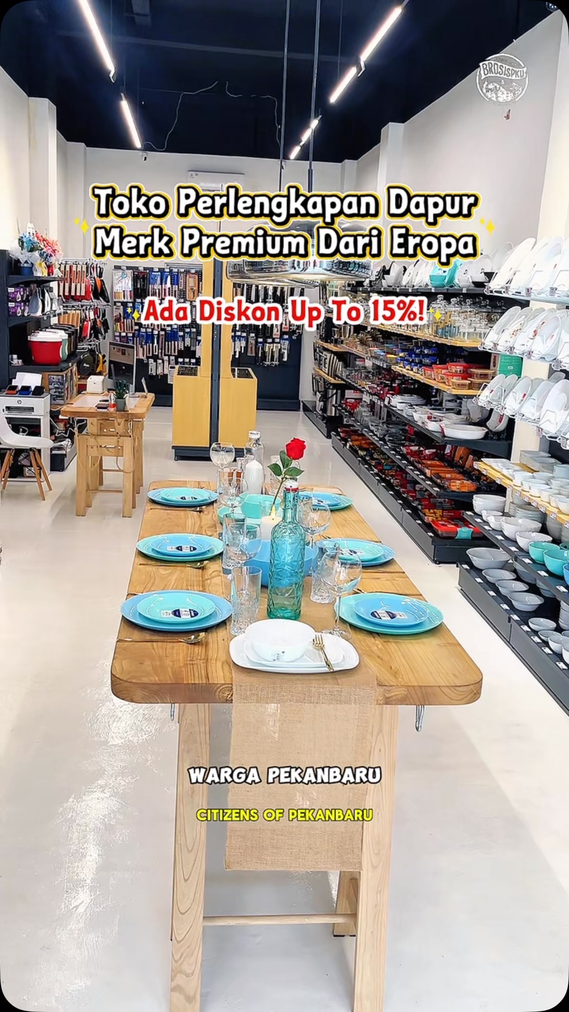 Kitchen+Wares Pekanbaru: Peralatan Dapur Premium Harga Berpatutan