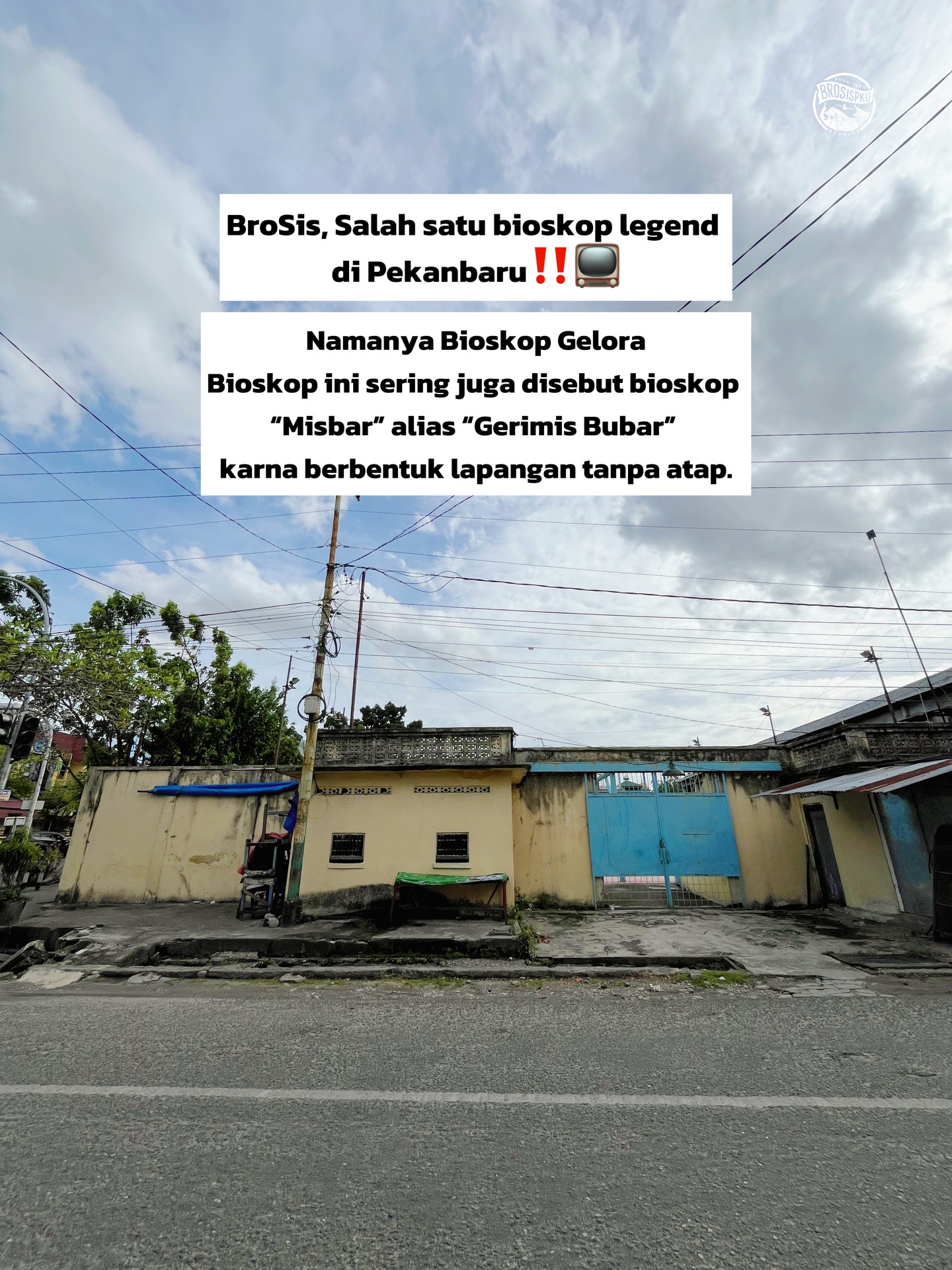 Bioskop Terbuka Legendaris di Pekanbaru