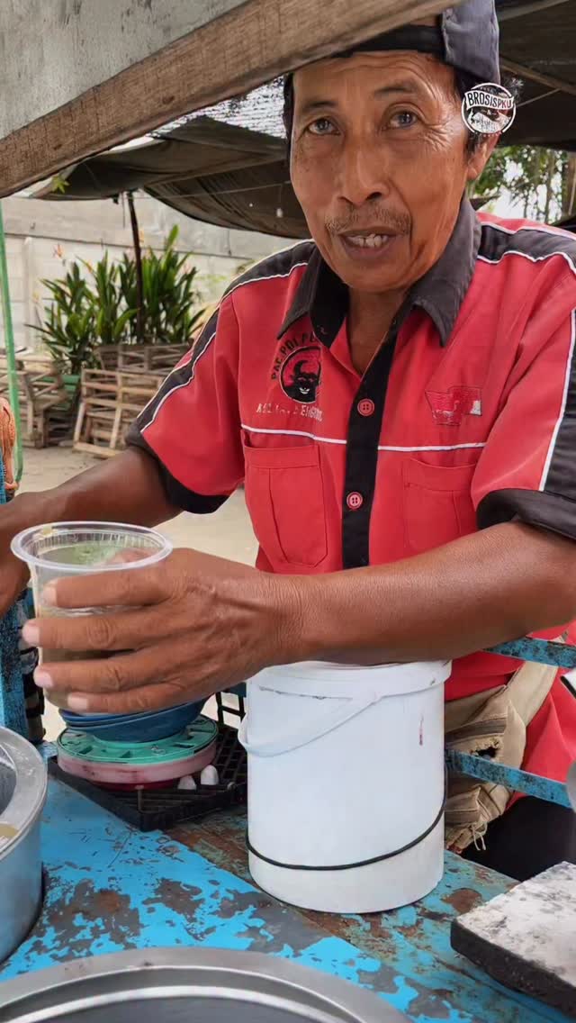 Bubur Keliling Pak Wahyudi di Pekanbaru
