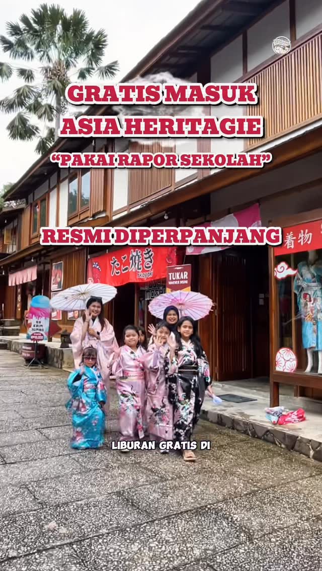 Asia Heritage Pekanbaru: Gratis dengan Rapor Sekolah