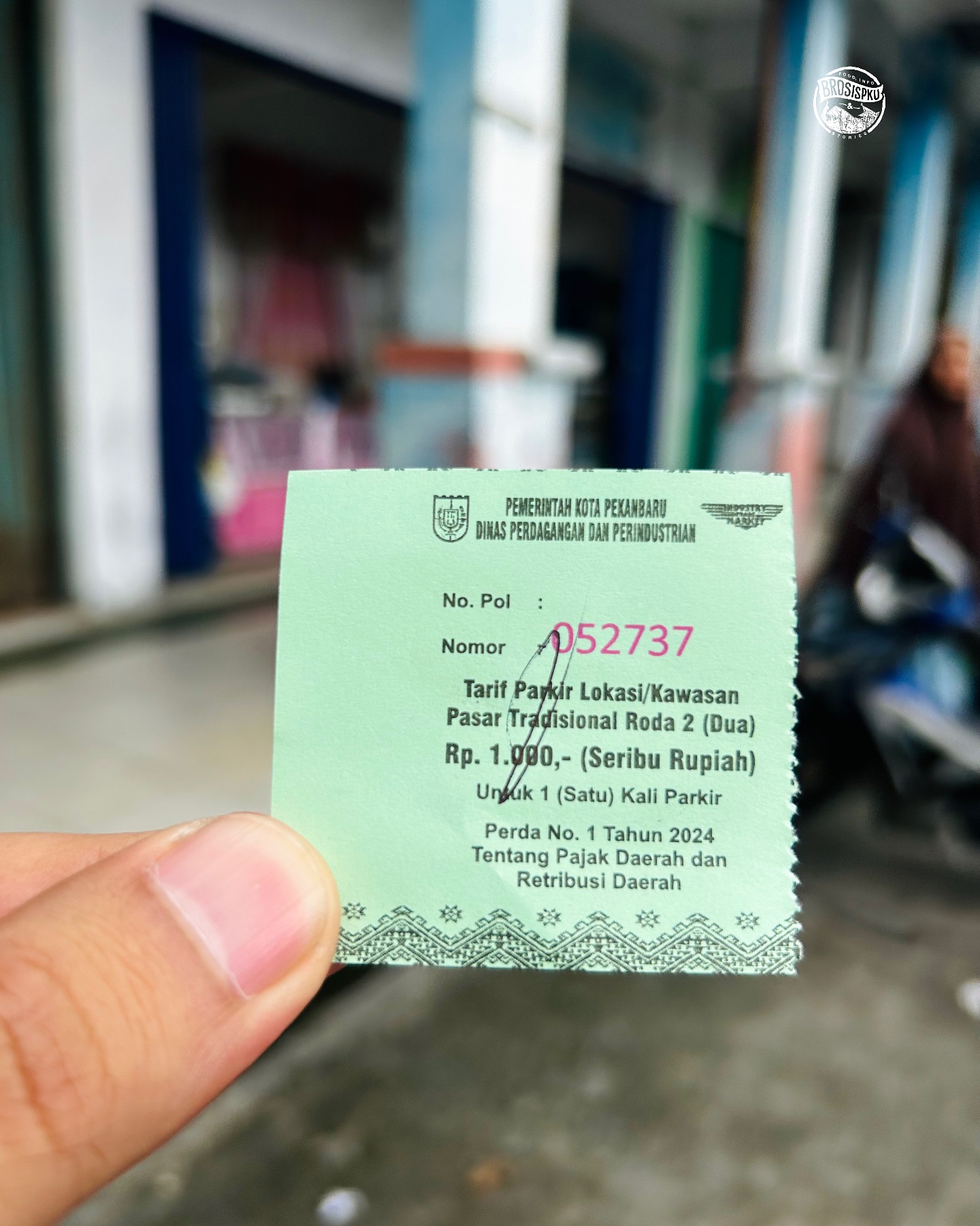 Parkir Motor Hemat di Pekanbaru