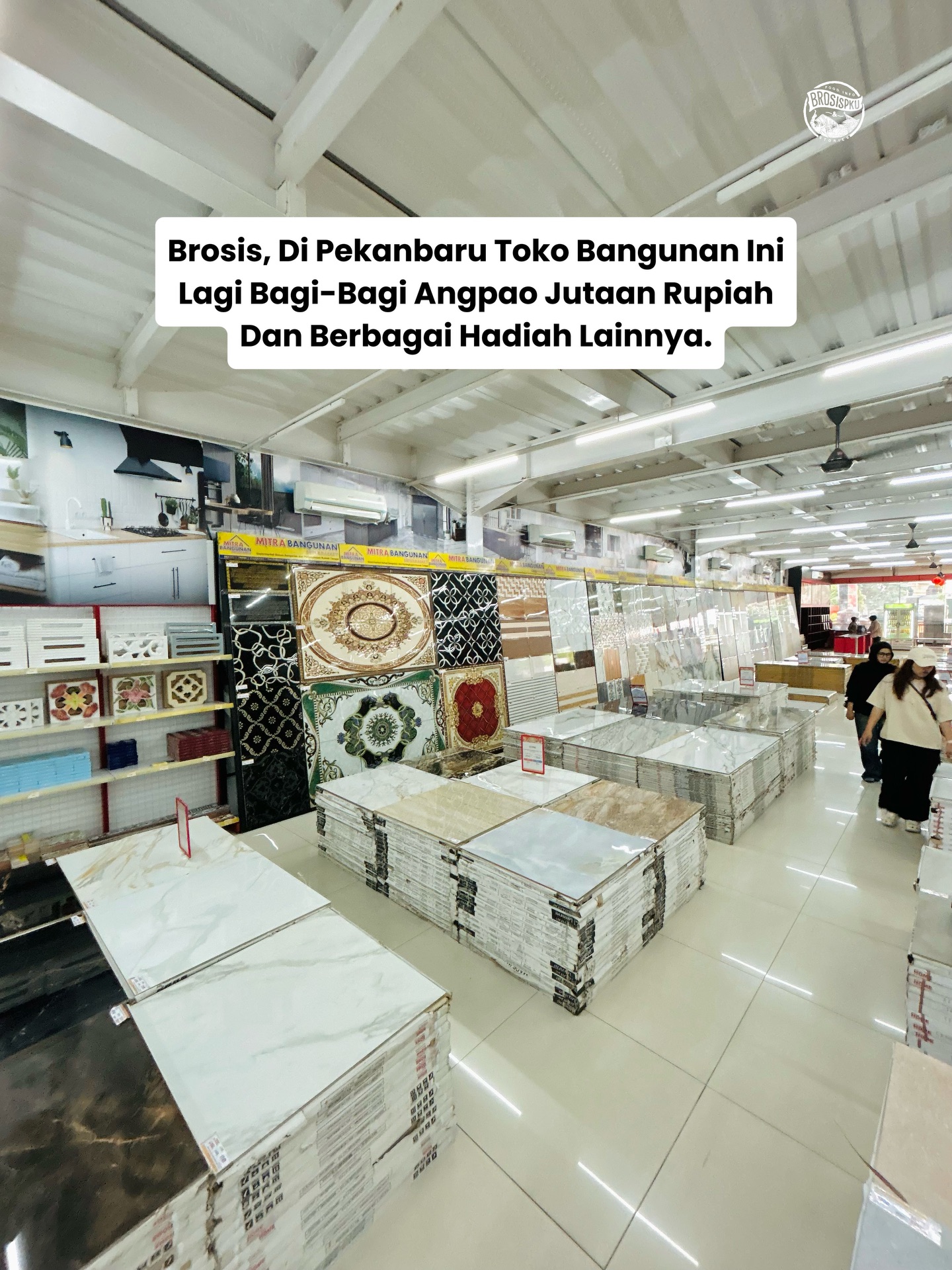 Promo Angpao Jutaan di Toko Bangunan Pekanbaru