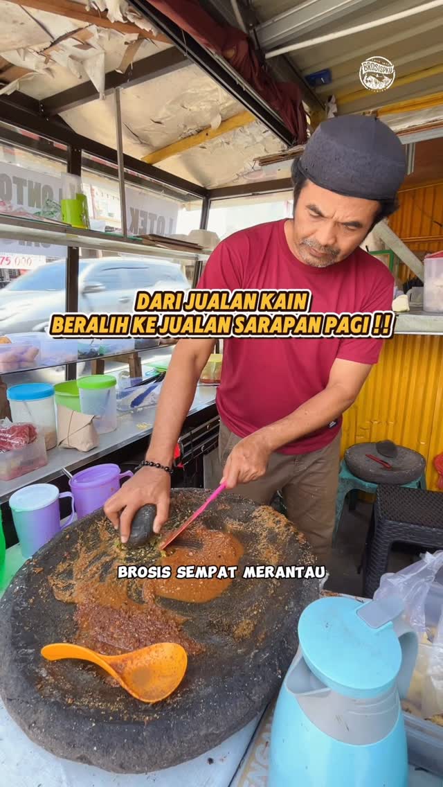 Kuliner Sarapan Lotek Nizham di Pekanbaru