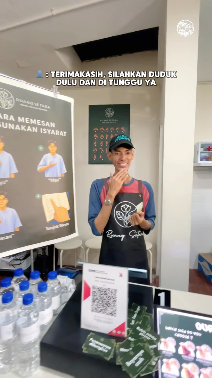 Cuba Kedai Kopi Bahasa Isyarat di Pekanbaru